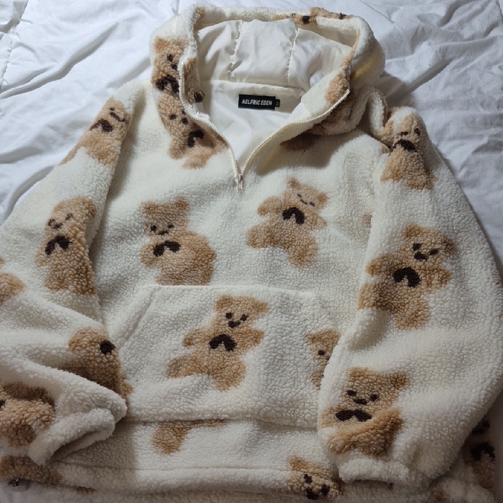 Aelfric Eden Cream Teddy Bear Sweater